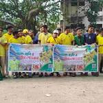 নড়াইলে ব্রাজিল সমর্থকদের বর্ণাঢ্য শোভাযাত্রা
